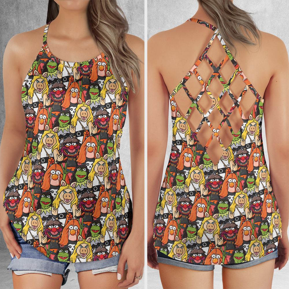 Criss Cross Tank Top - XBML3SCT -  - 1