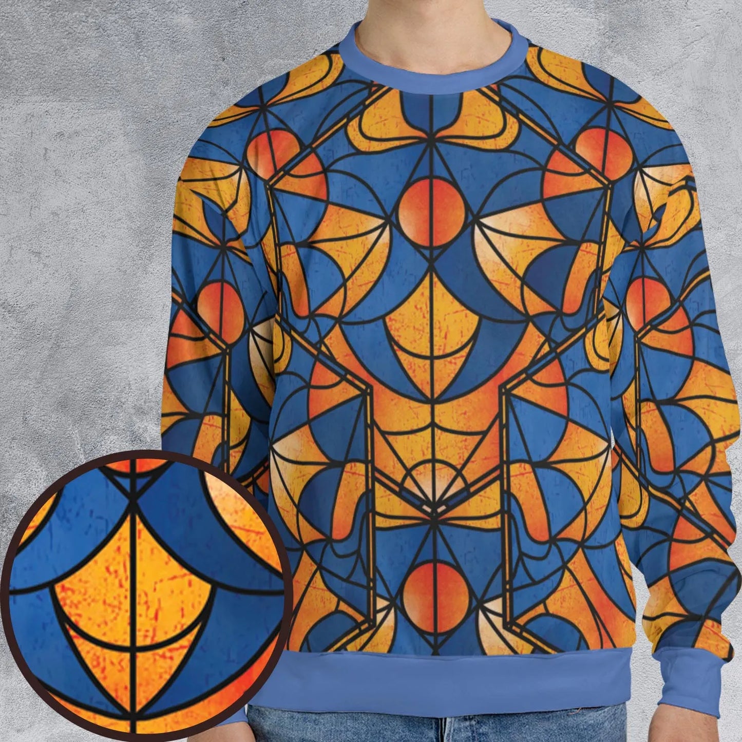 All-over Print Sweatshirt - U4HEXNAL