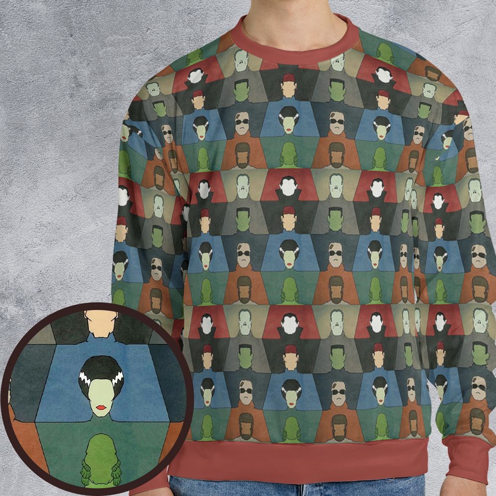All-over Print Sweatshirt - 22QN15BB -  - 1