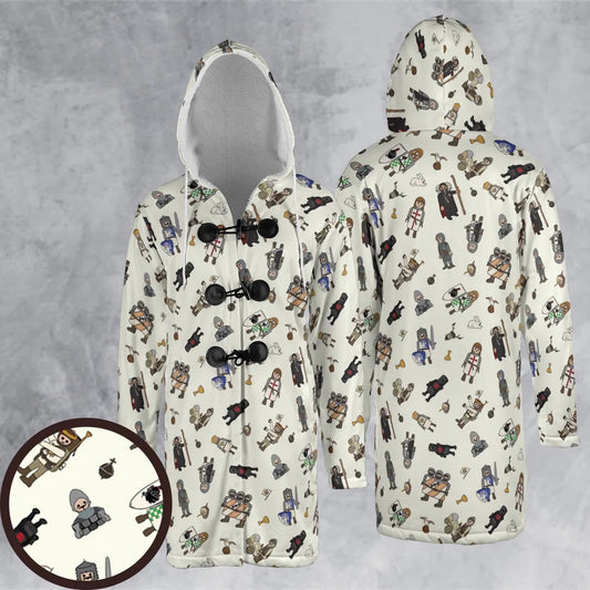 Hooded Cloak Coat - FHV86XND