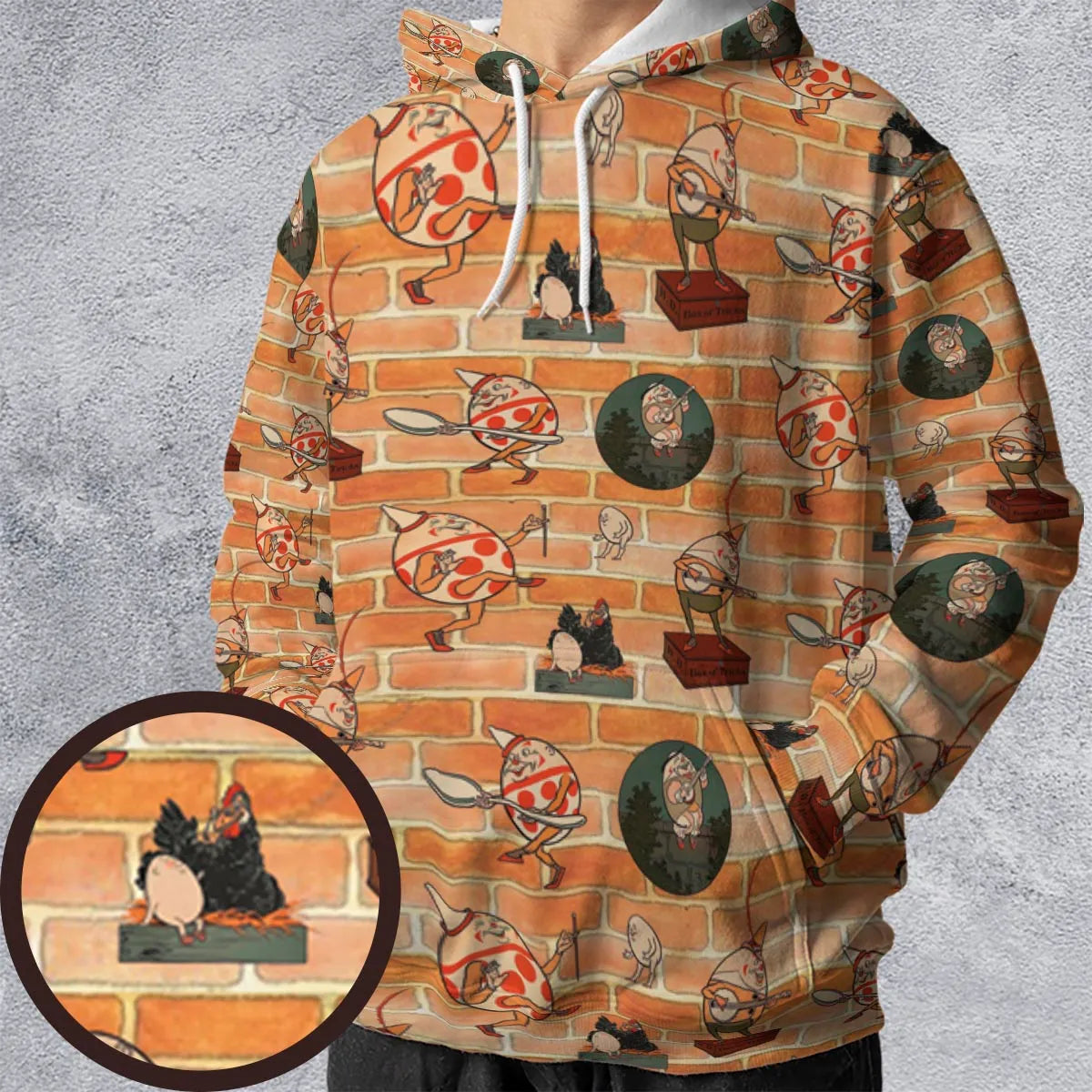All-over Print Hoodie - RWZNJ7JX