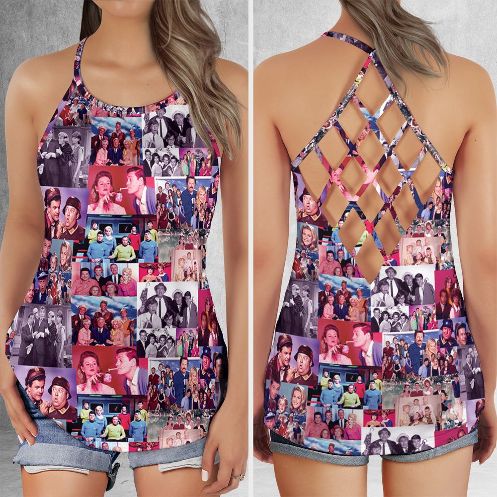 Criss Cross Tank Top - 8DSX71U1 -  - 1