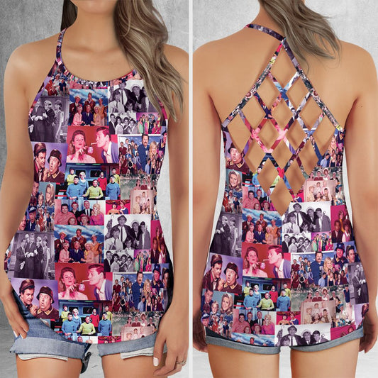 Criss Cross Tank Top - 8DSX71U1 -  - 1