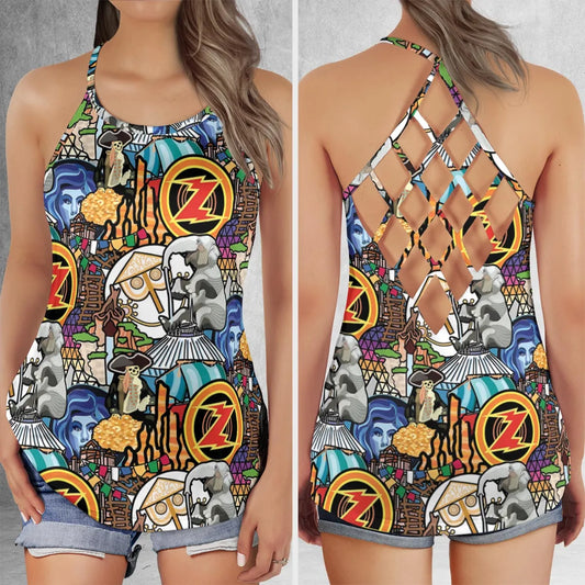 Criss Cross Tank Top - TRJ76JS3