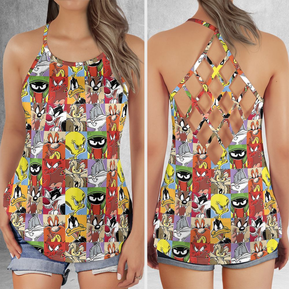 Criss Cross Tank Top - PF352WZX -  - 1