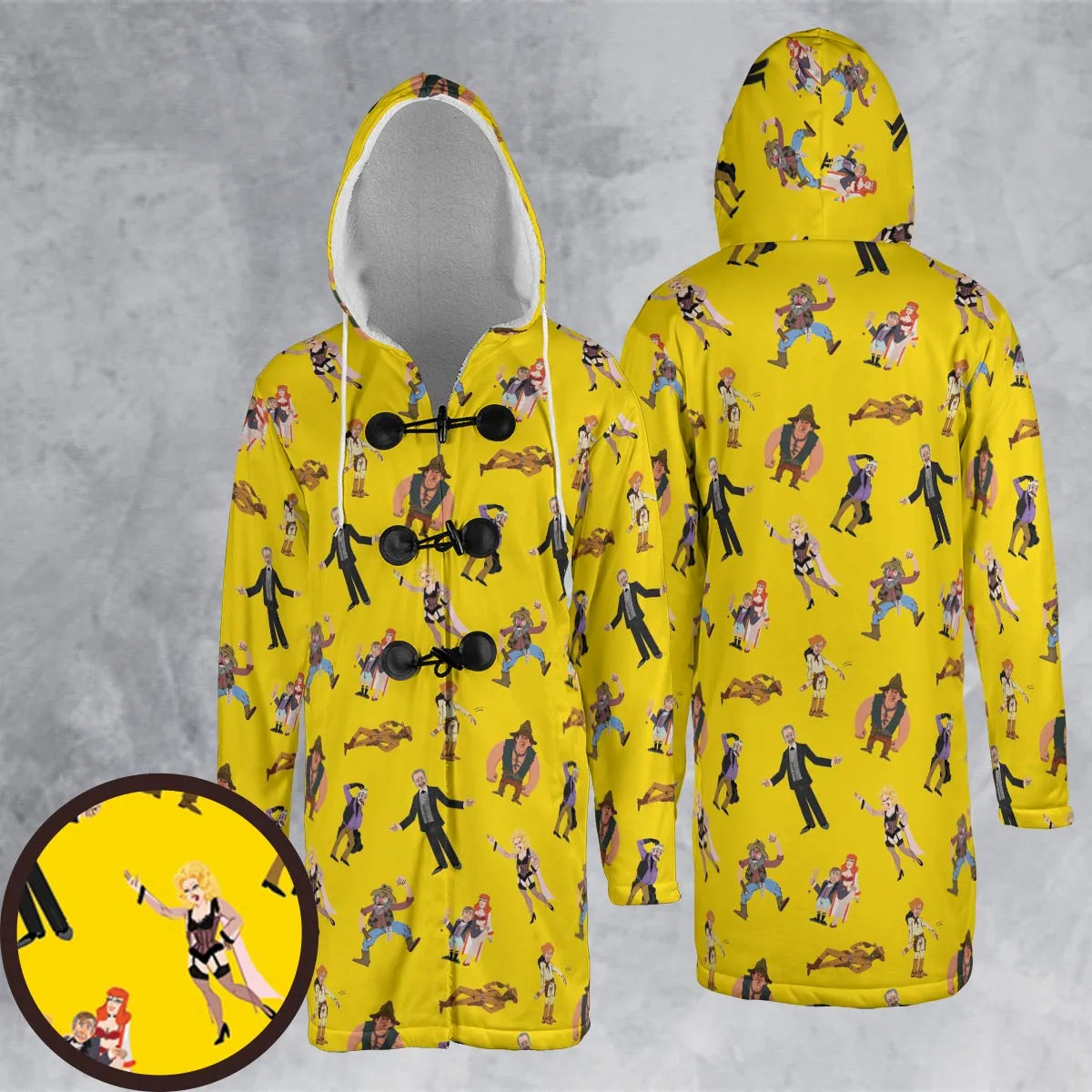 Hooded Cloak Coat - 3Z1UETRR