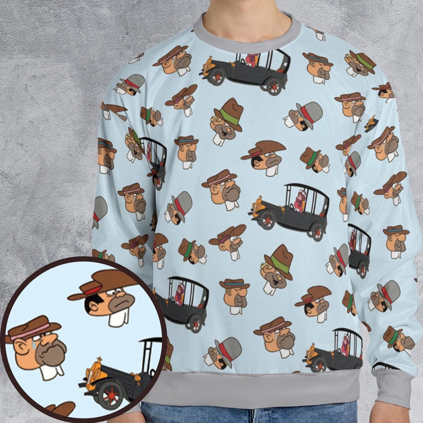 All-over Print Sweatshirt - QPL9WGSG