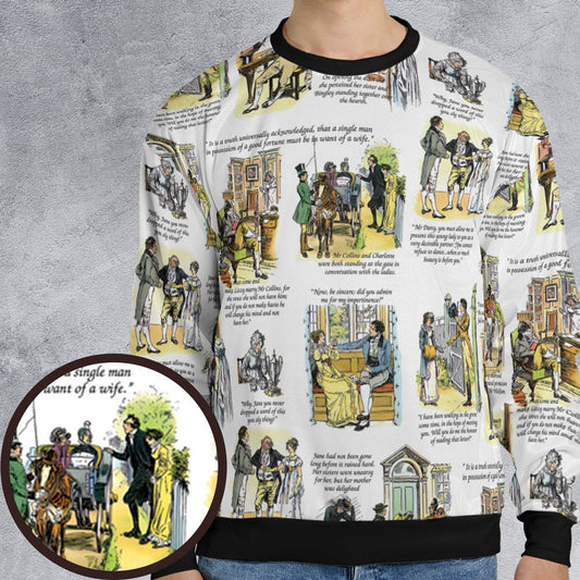 All-over Print Sweatshirt - GNLY2F2S -  - 1