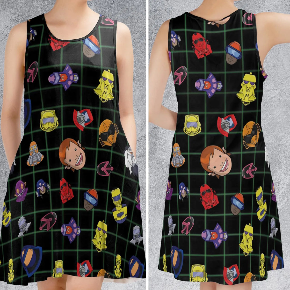 Sleeveless Dress - 986UQYML