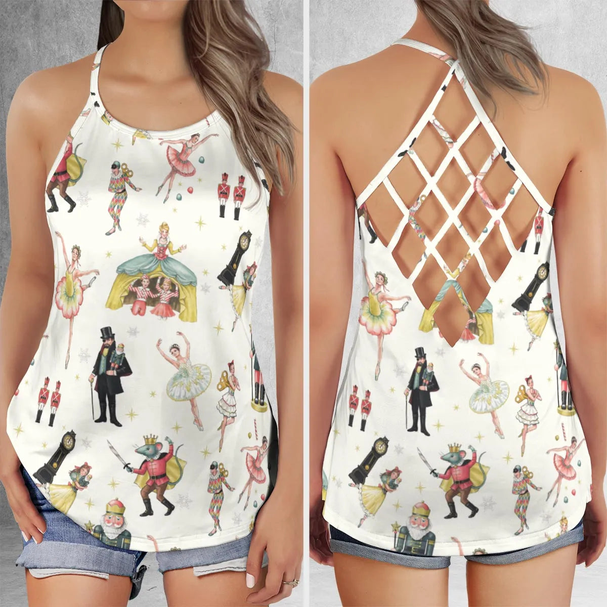 Criss Cross Tank Top - H1JP5NGK