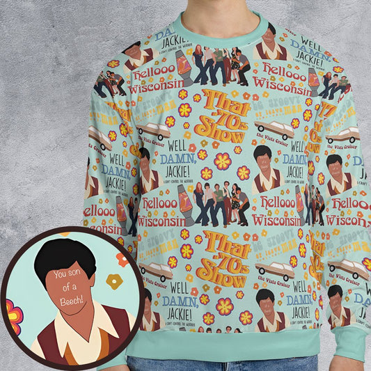 All-over Print Sweatshirt - 2GXAVX5H -  - 1