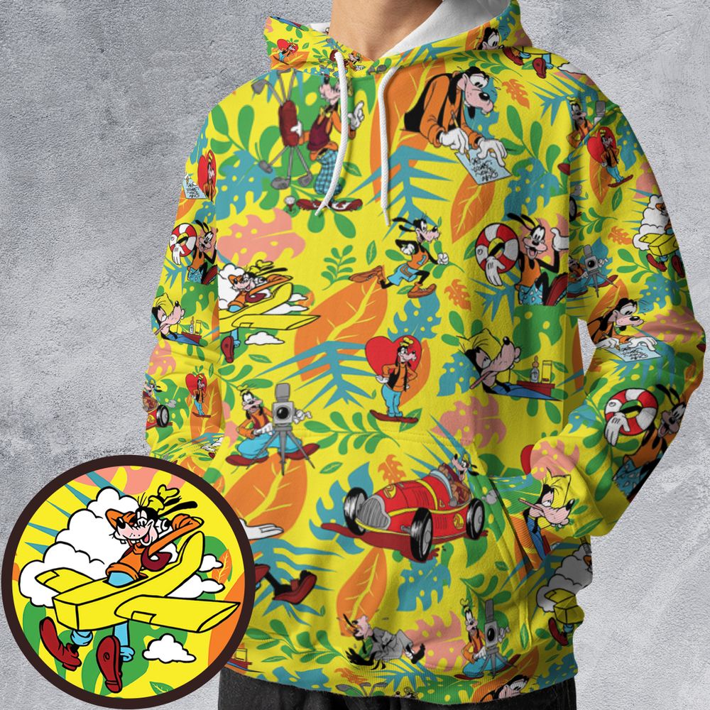 All-over Print Hoodie - 24XAB3EY -  - 1