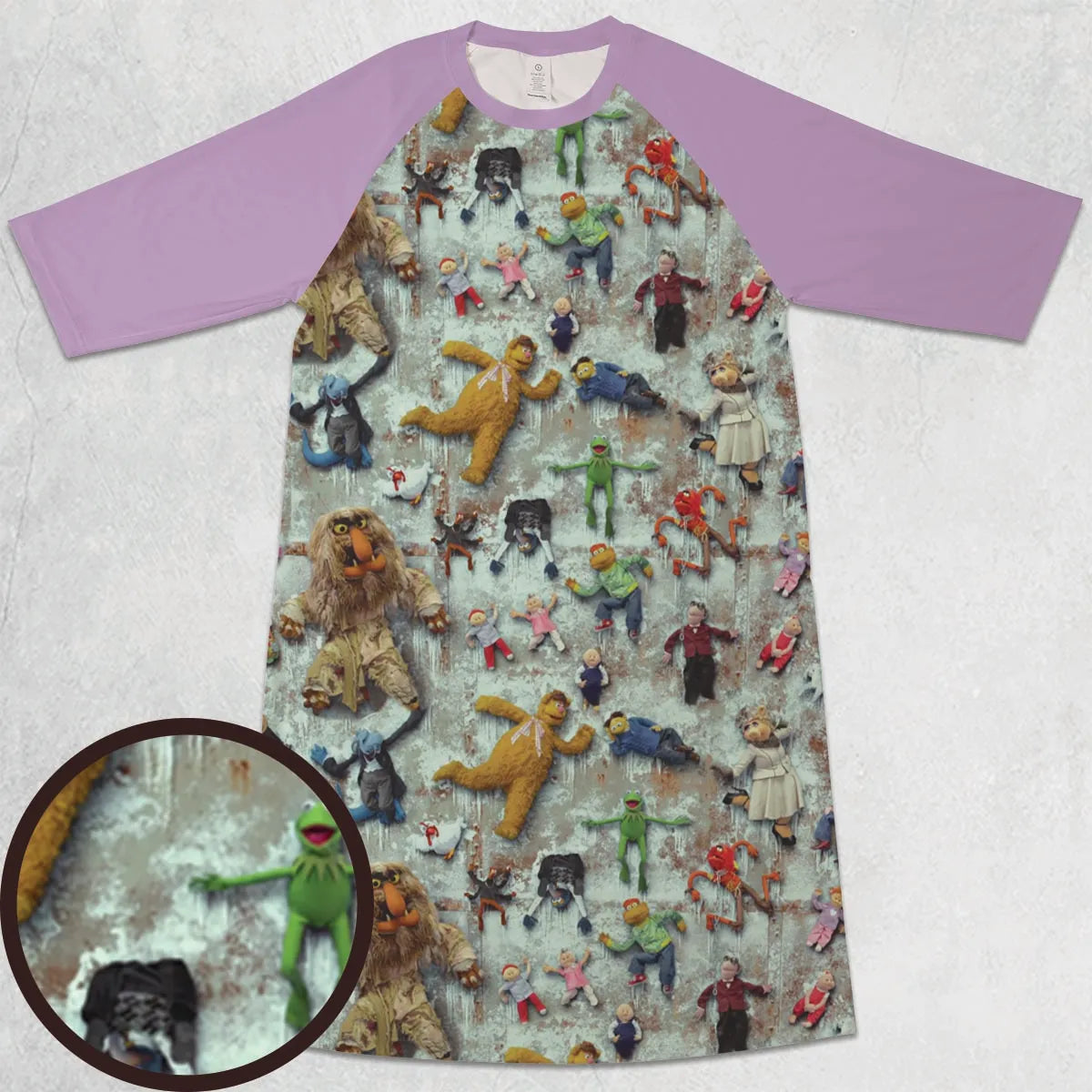 3/4 Sleeve Raglan Dress - ASA3Z15S