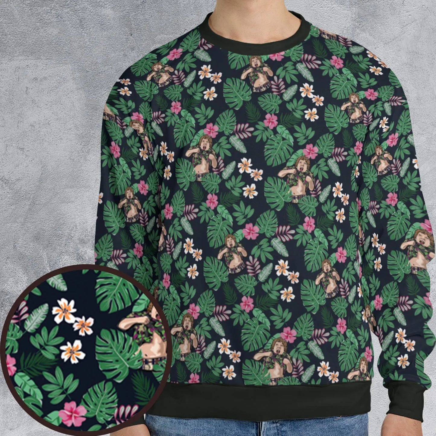 All-over Print Sweatshirt - L72GK4MG