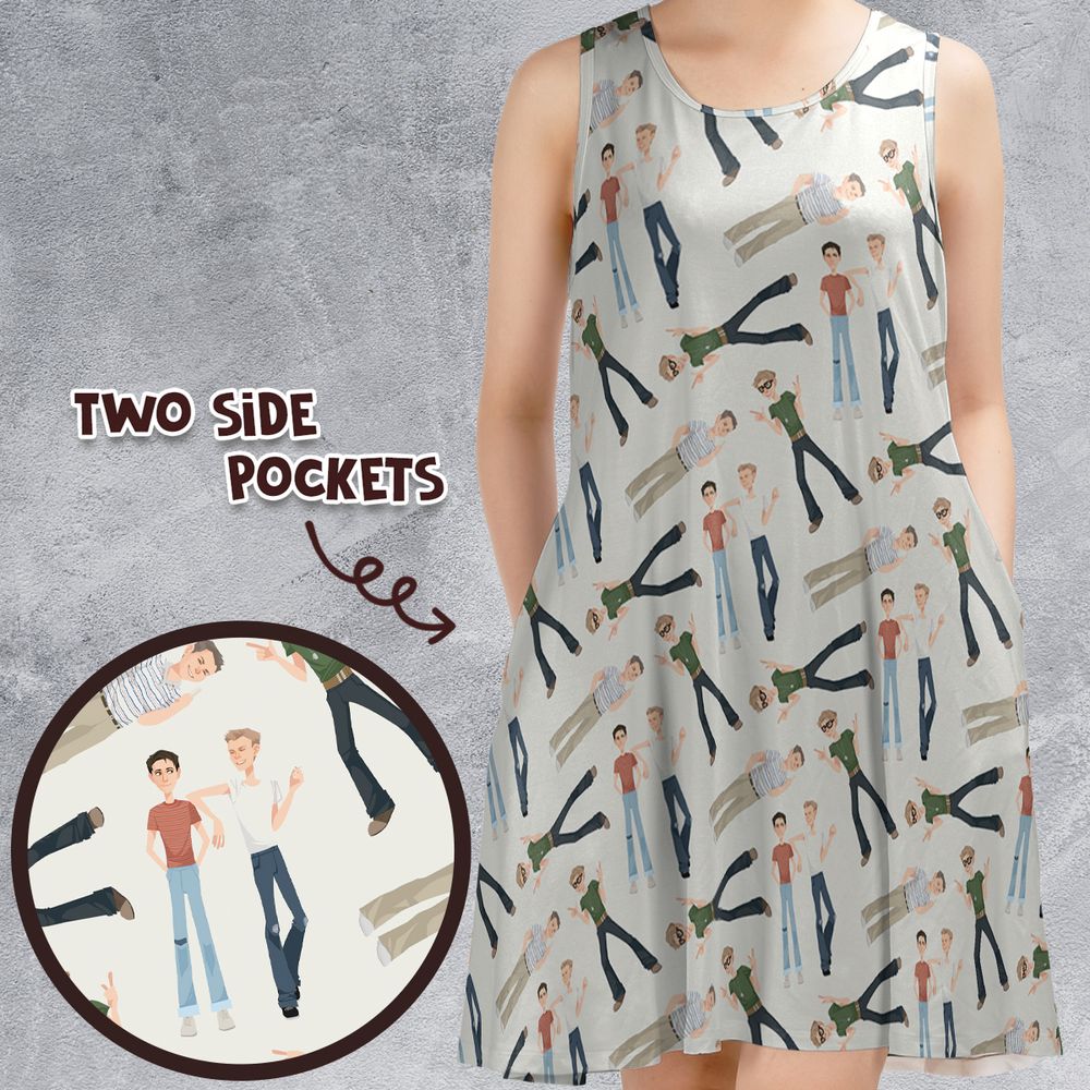 Sleeveless Dress - C2XGLU6S -  - 1