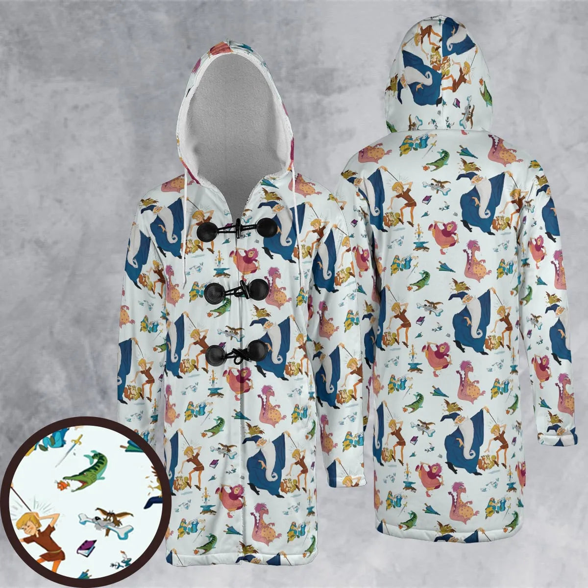 Hooded Cloak Coat - AD3WY8RX