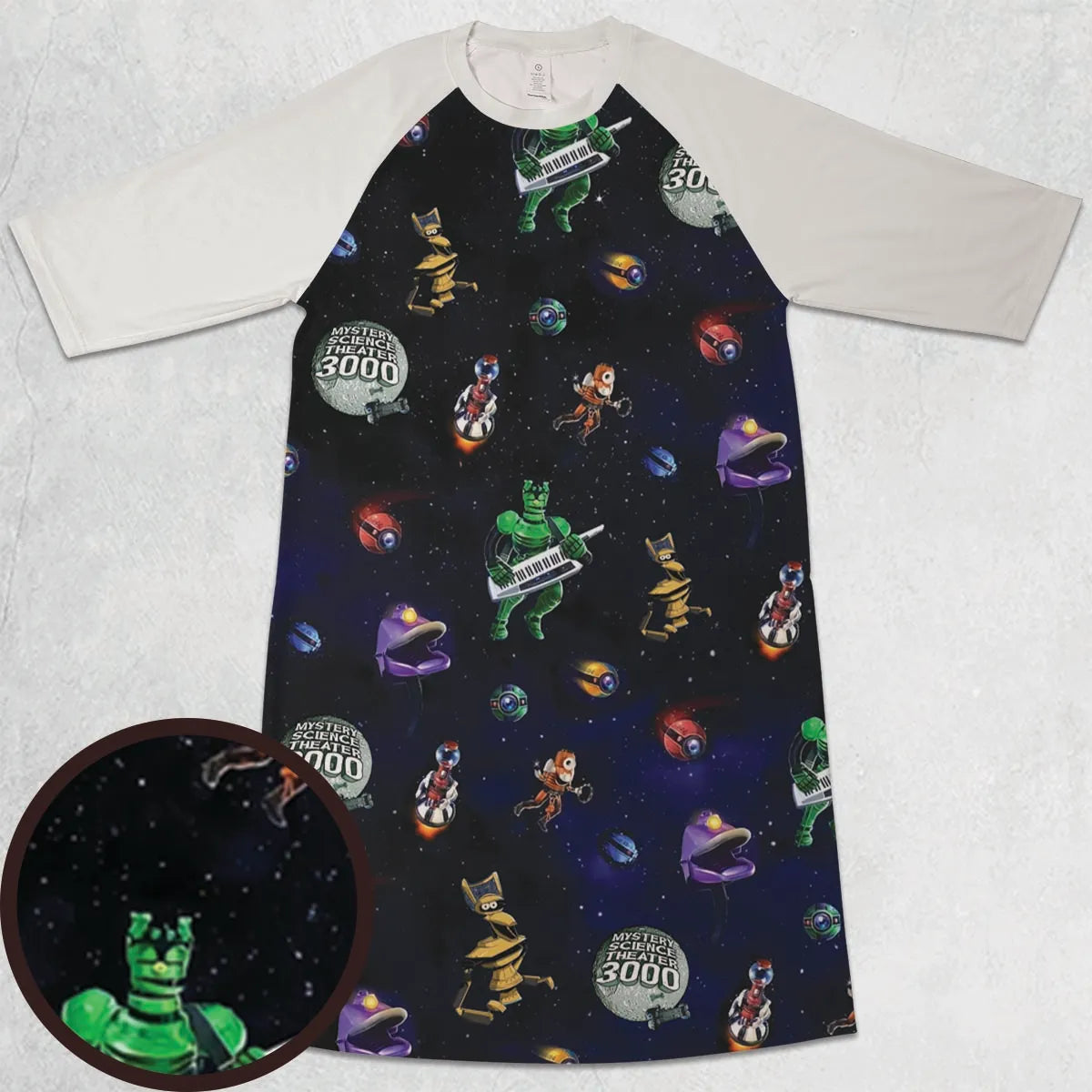 3/4 Sleeve Raglan Dress - G934E9PL
