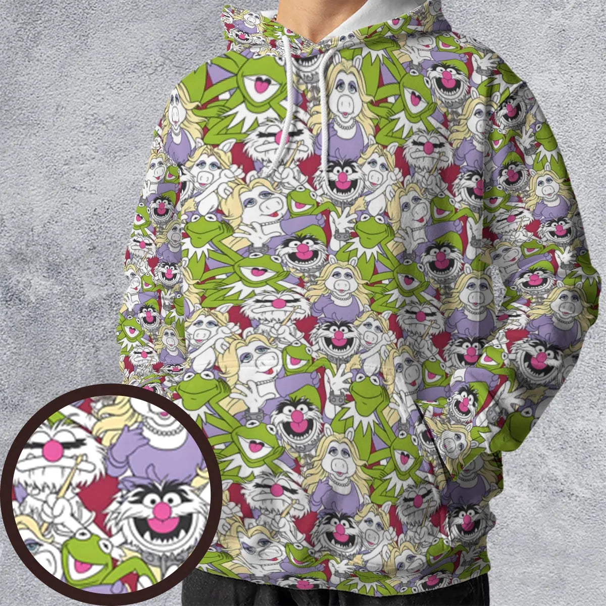 All-over Print Hoodie - HR2CFTB3
