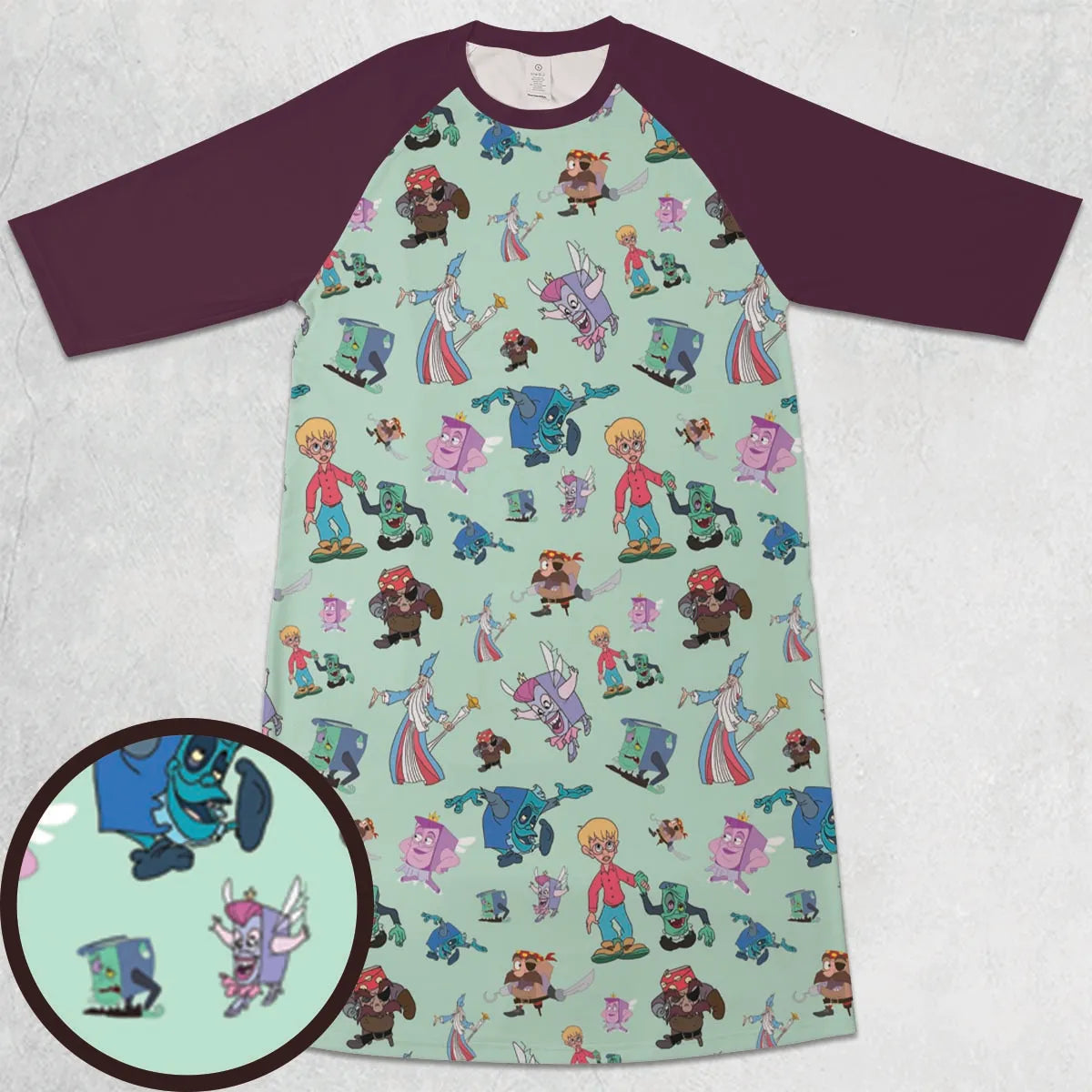 3/4 Sleeve Raglan Dress - 7BZPGDQ4