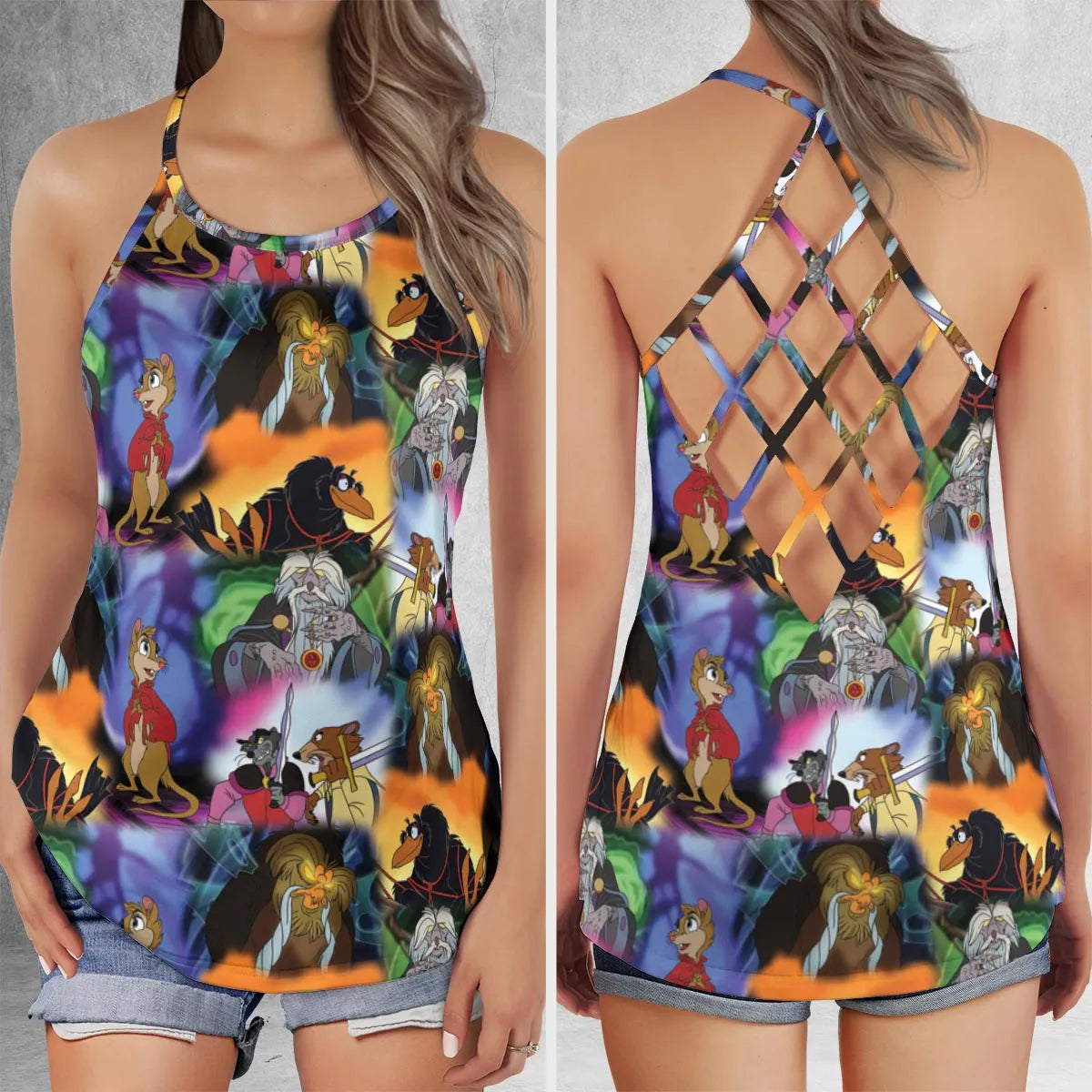 Criss Cross Tank Top - P542416T