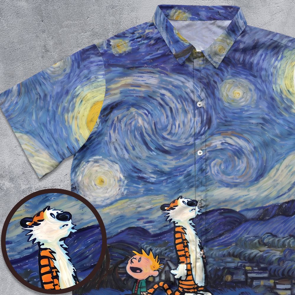 Calvin and Hobbes and Van Gogh -  - 1