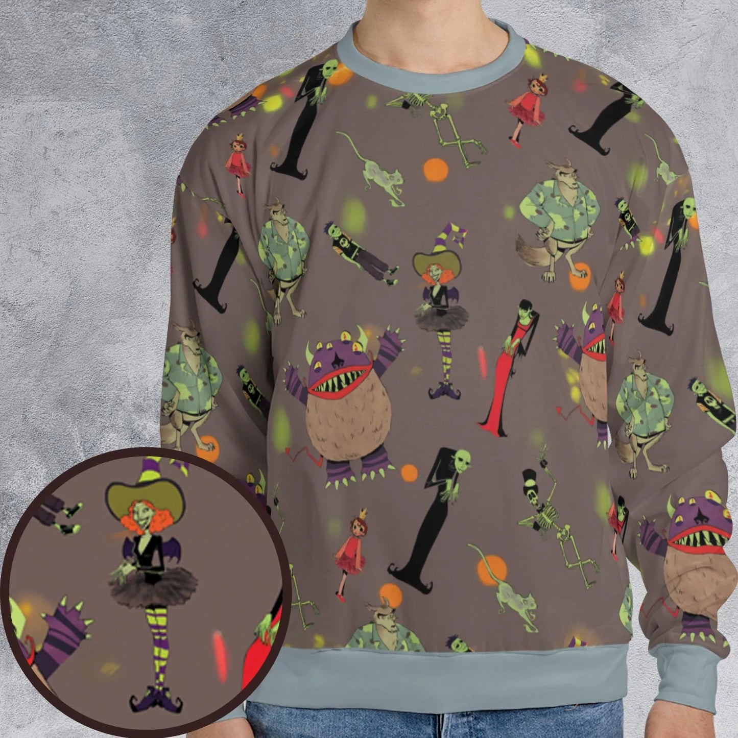 All-over Print Sweatshirt - 6ECKHY8X