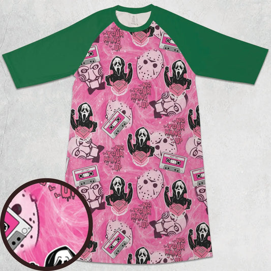 3/4 Sleeve Raglan Dress - E5RRS4FE