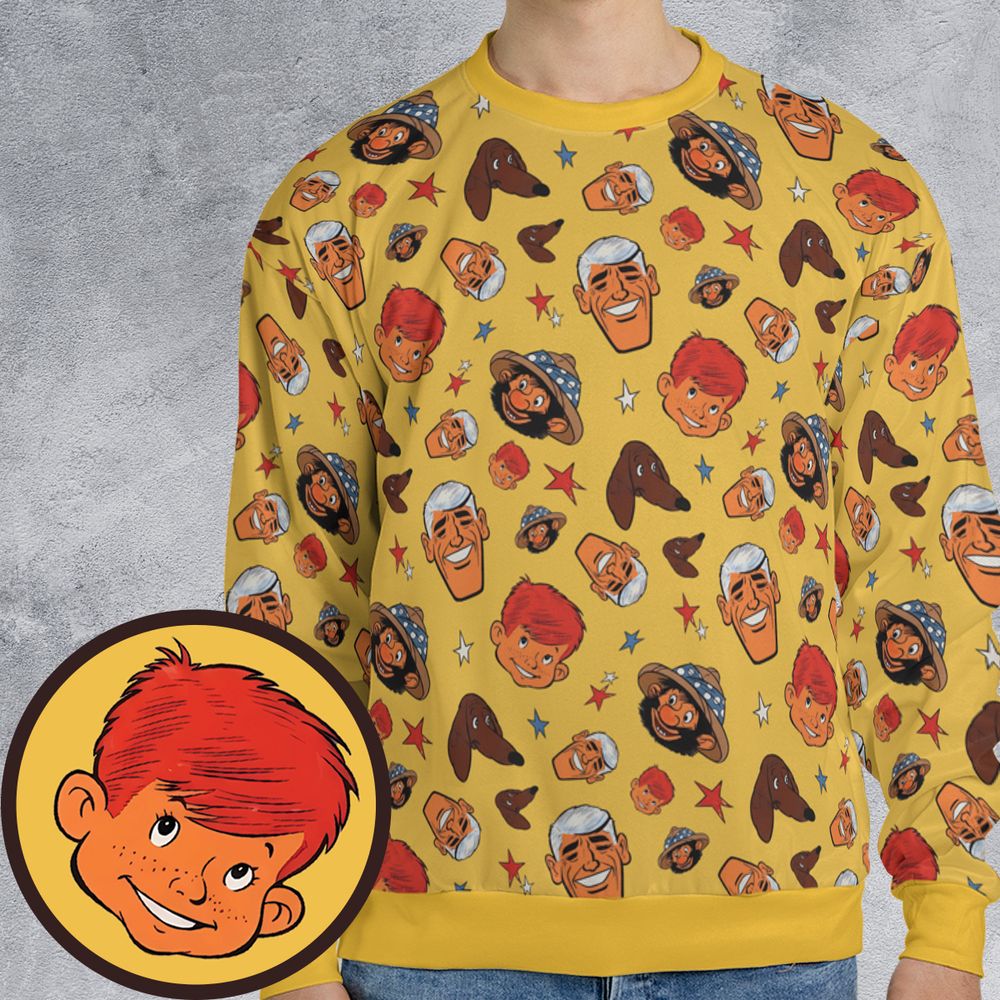 All-over Print Sweatshirt - S8J6F718 -  - 1
