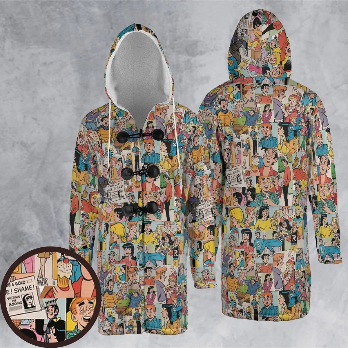 Hooded Cloak Coat - C87VFE1G