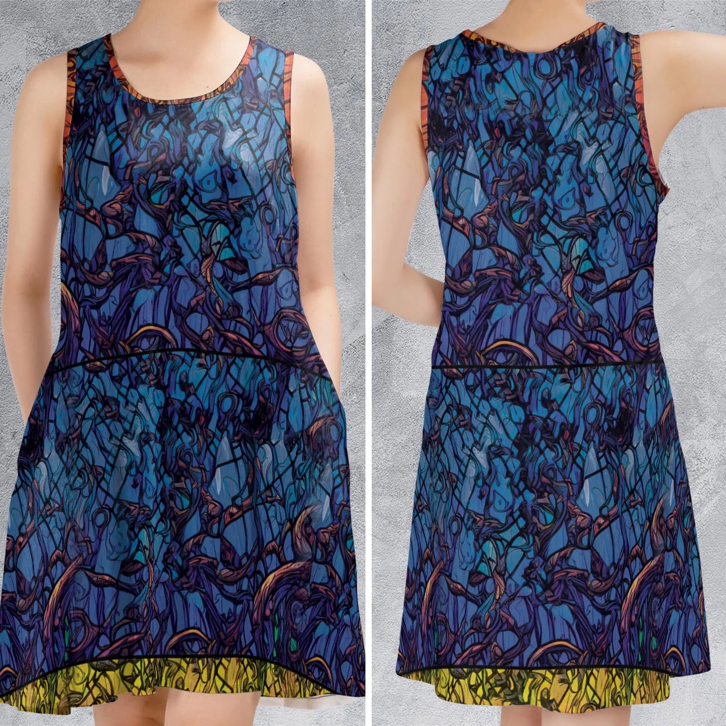 Sleeveless Dress - W9CH2RKU