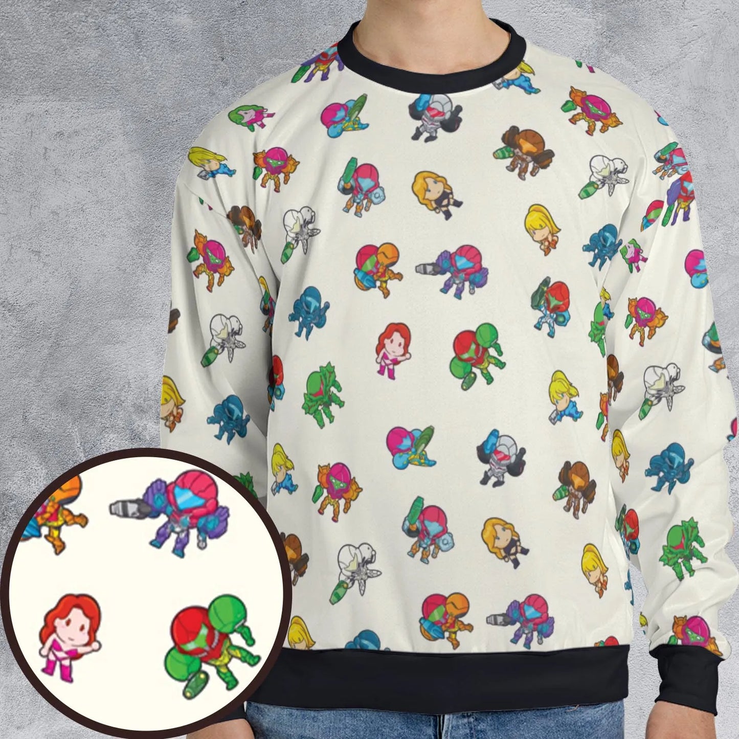 All-over Print Sweatshirt - ZB86HEBH