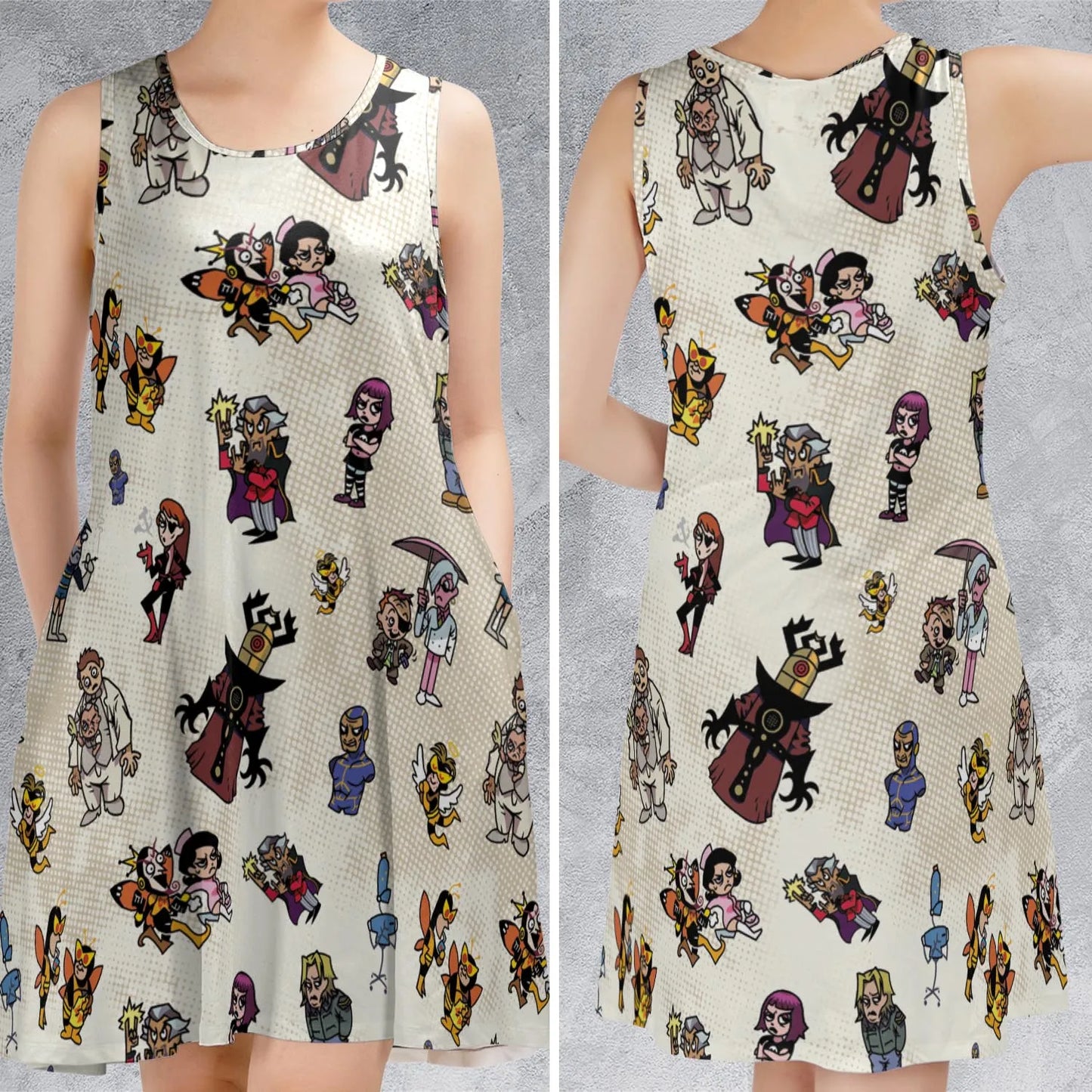 Sleeveless Dress - FPU2CDFD
