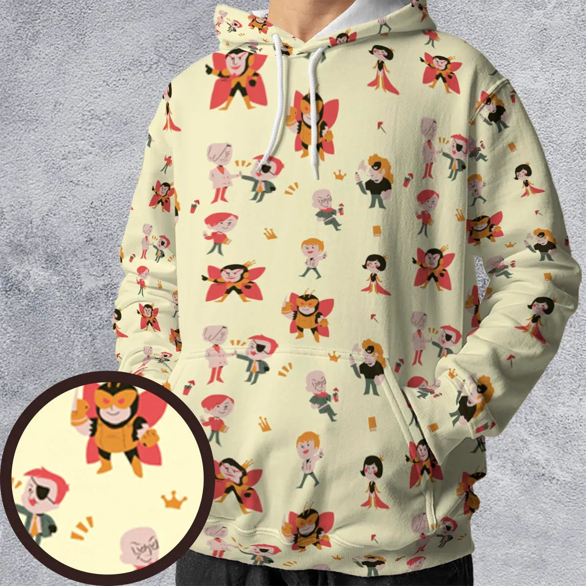 All-over Print Hoodie - L9FN18X9