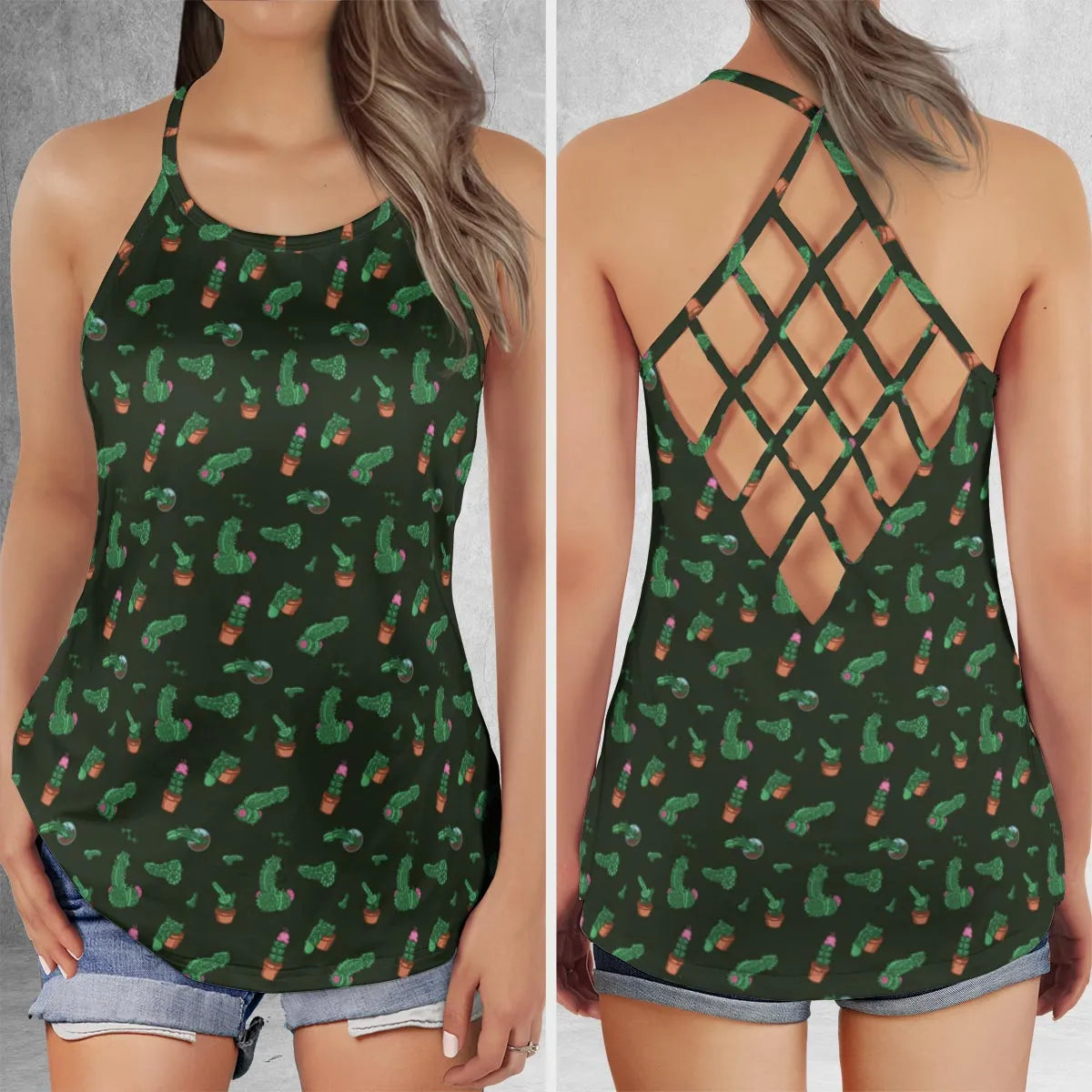Criss Cross Tank Top - SNS56KN3