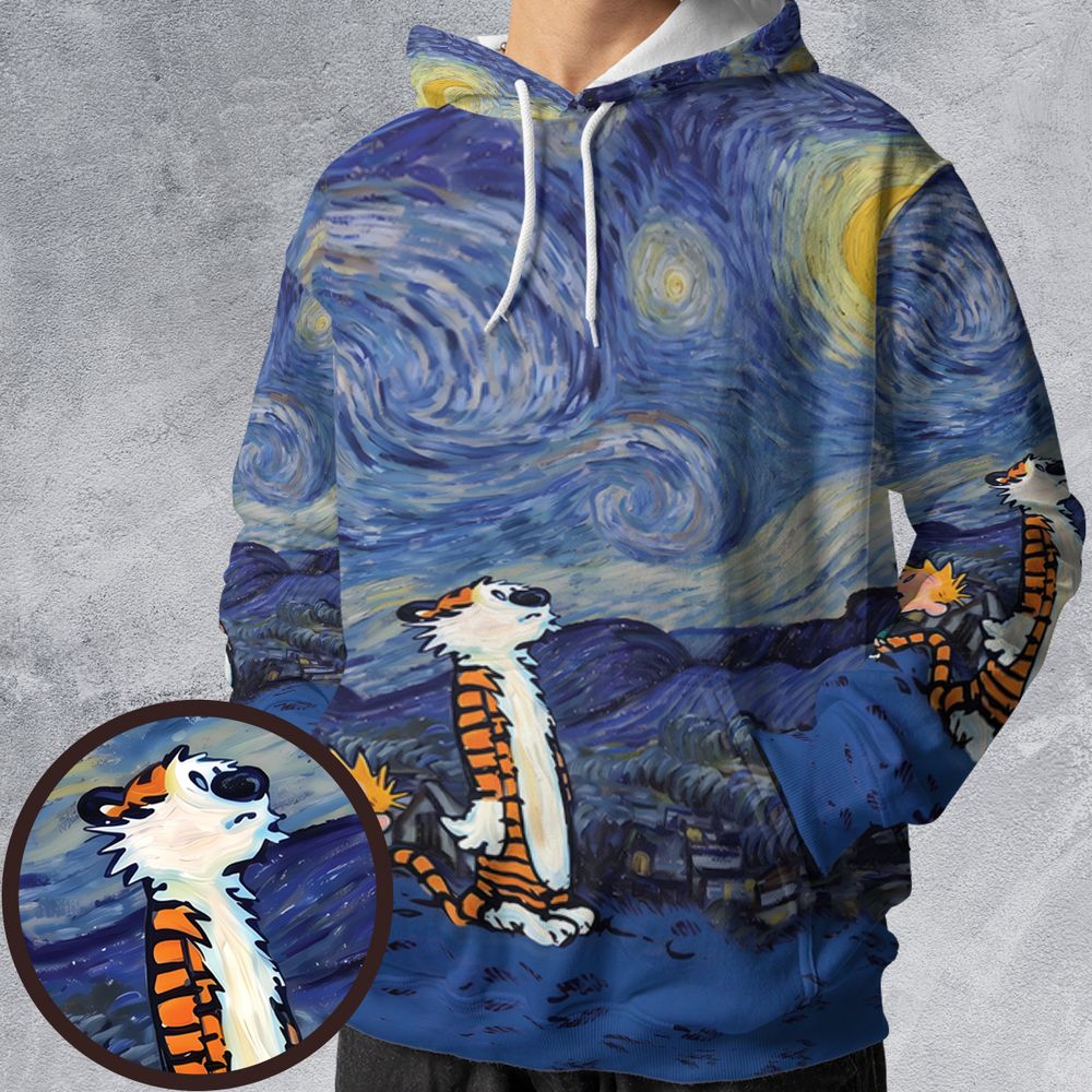 Calvin and Hobbes and Van Gogh -  - 1