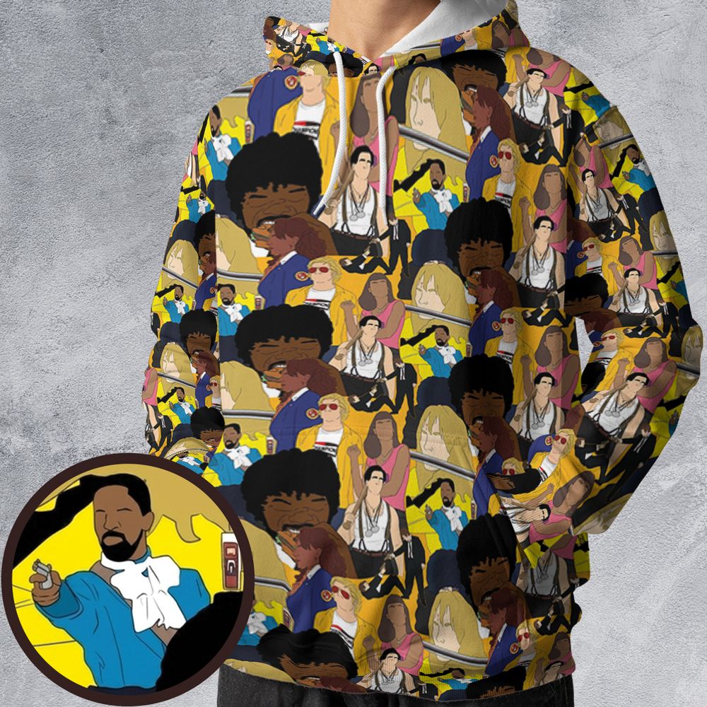 All-over Print Hoodie - 232JTV71 -  - 1