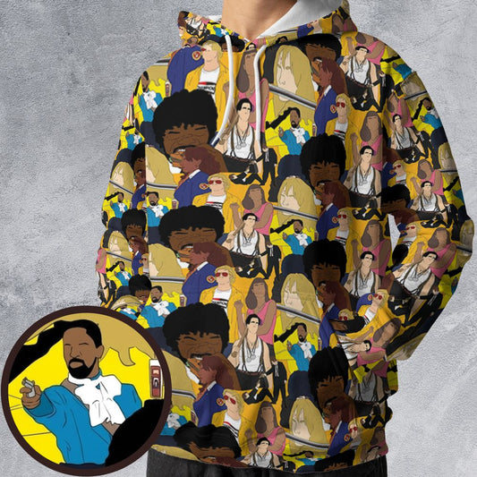 All-over Print Hoodie - 232JTV71 -  - 1