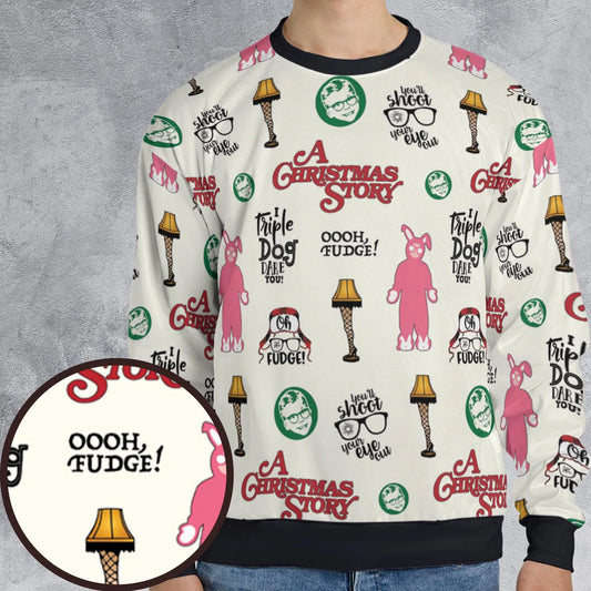 All-over Print Sweatshirt - JU9TCVRW