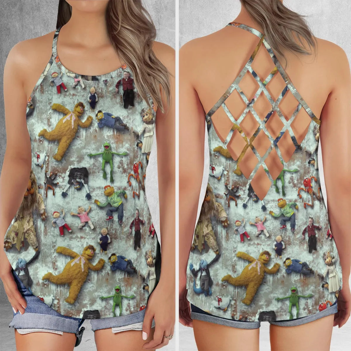 Criss Cross Tank Top - 3U9KPZ9W