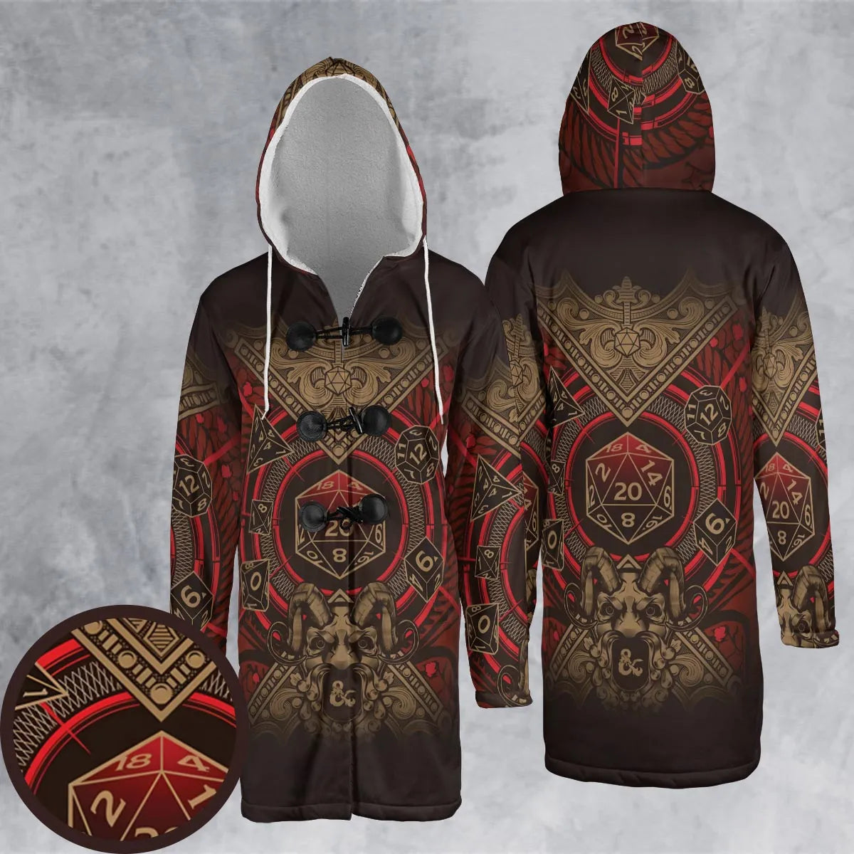 Hooded Cloak Coat - X7W4K1DR