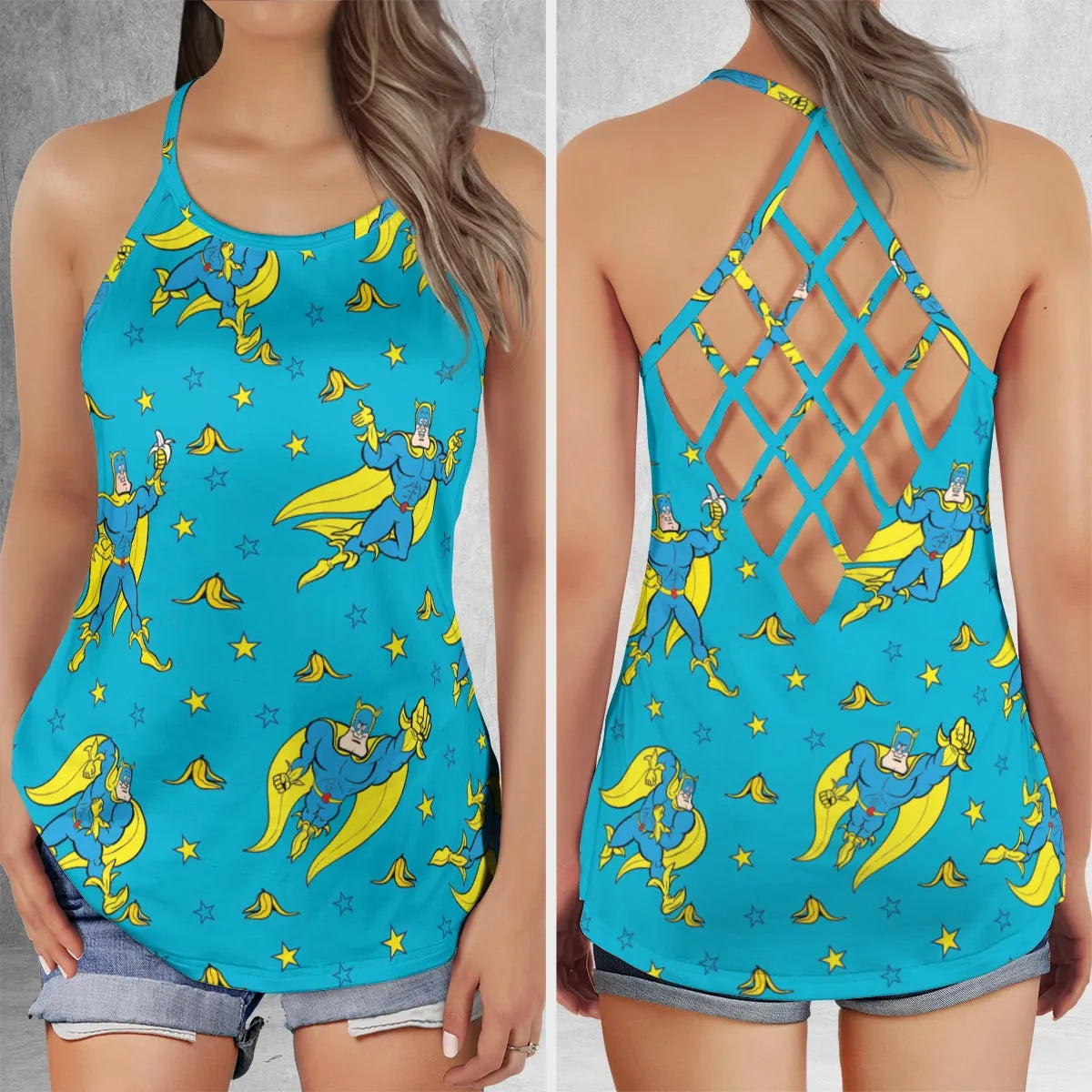 Criss Cross Tank Top - GPYQ8LAH