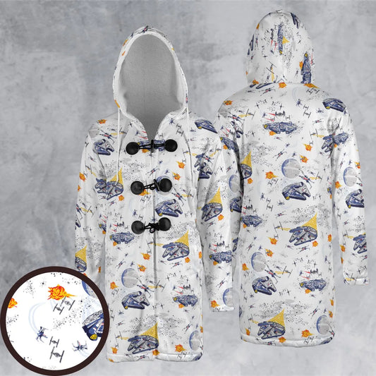 Hooded Cloak Coat - YEHC661V