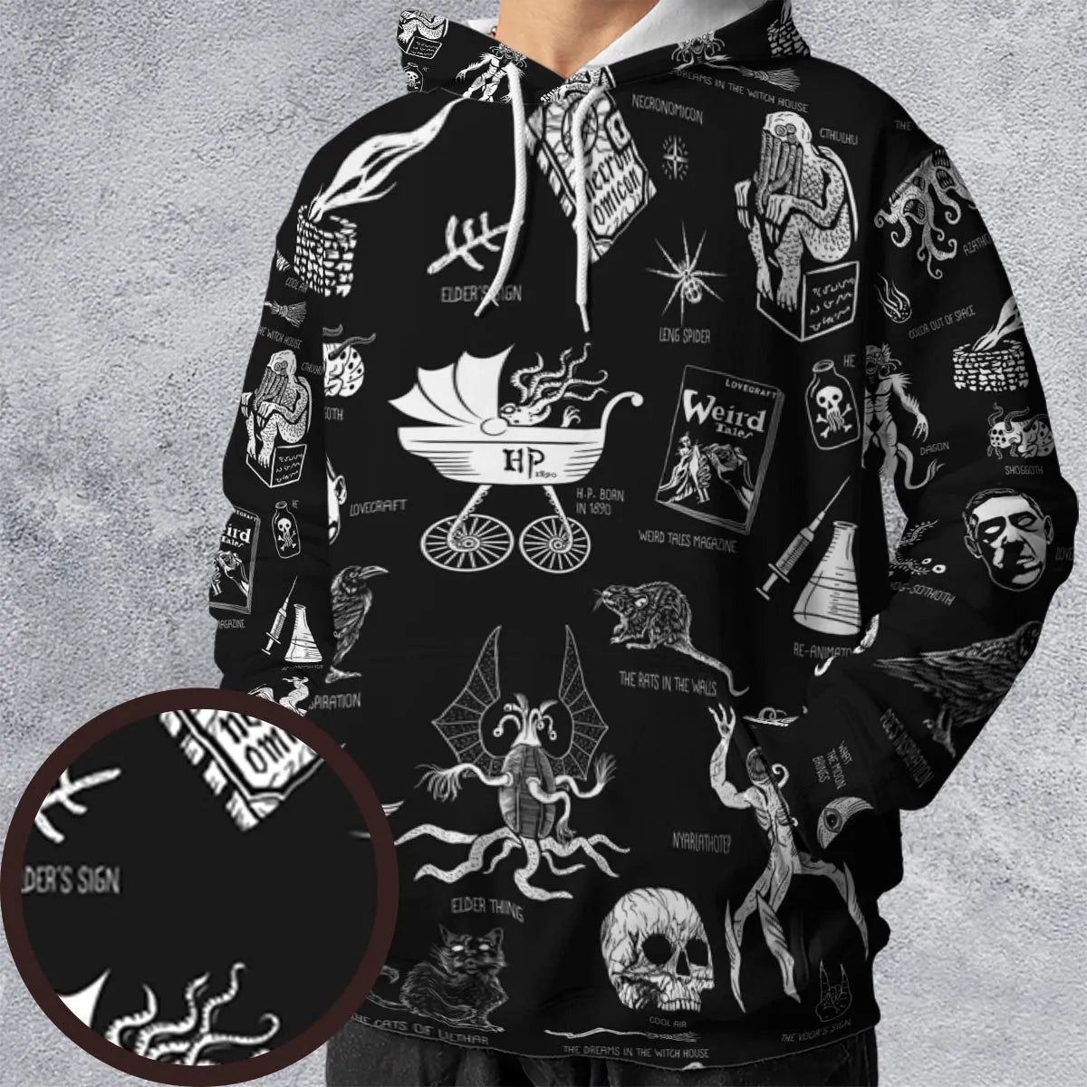 All-over Print Hoodie - 2L64JN8V