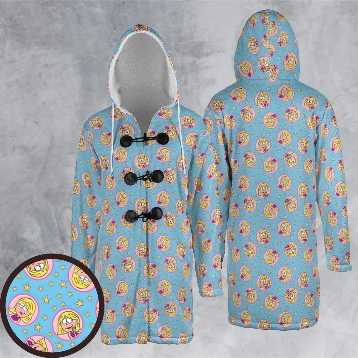 Hooded Cloak Coat - AG5C9F3J
