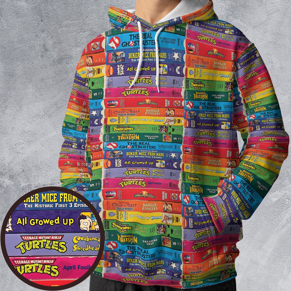 All-over Print Hoodie - TRYQZNBE -  - 1