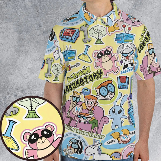 AOP Men/Women Polo Shirt - BXQEGUTV