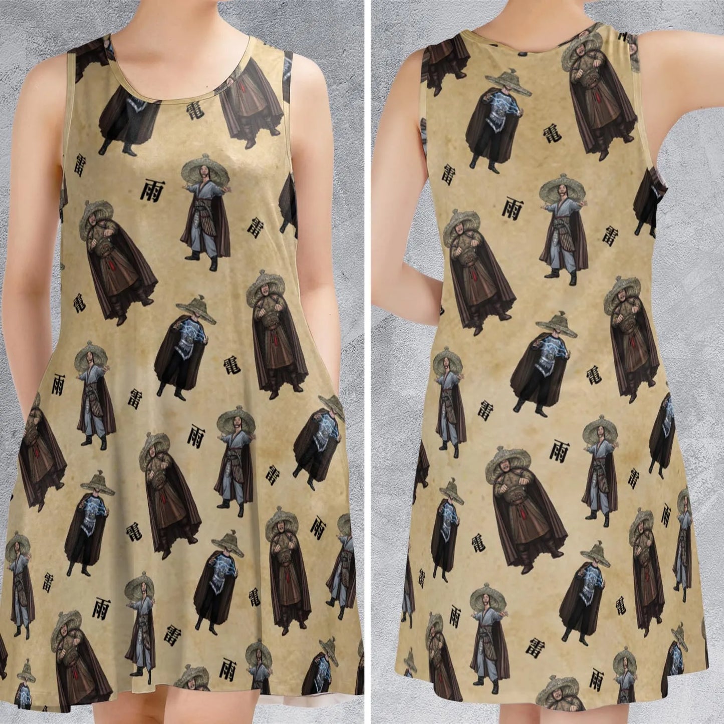 Sleeveless Dress - 6UXB9EPT