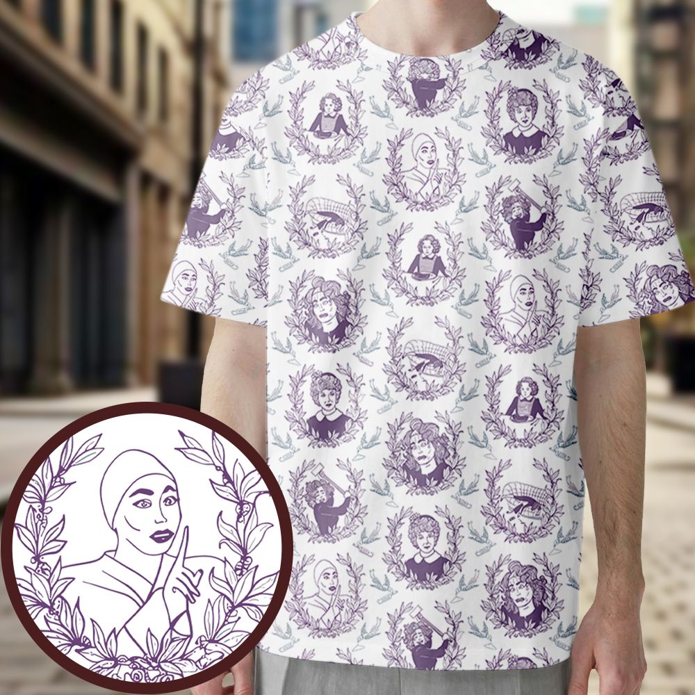 All-Over Print Unisex T-Shirt - 3DXS75LR -  - 1