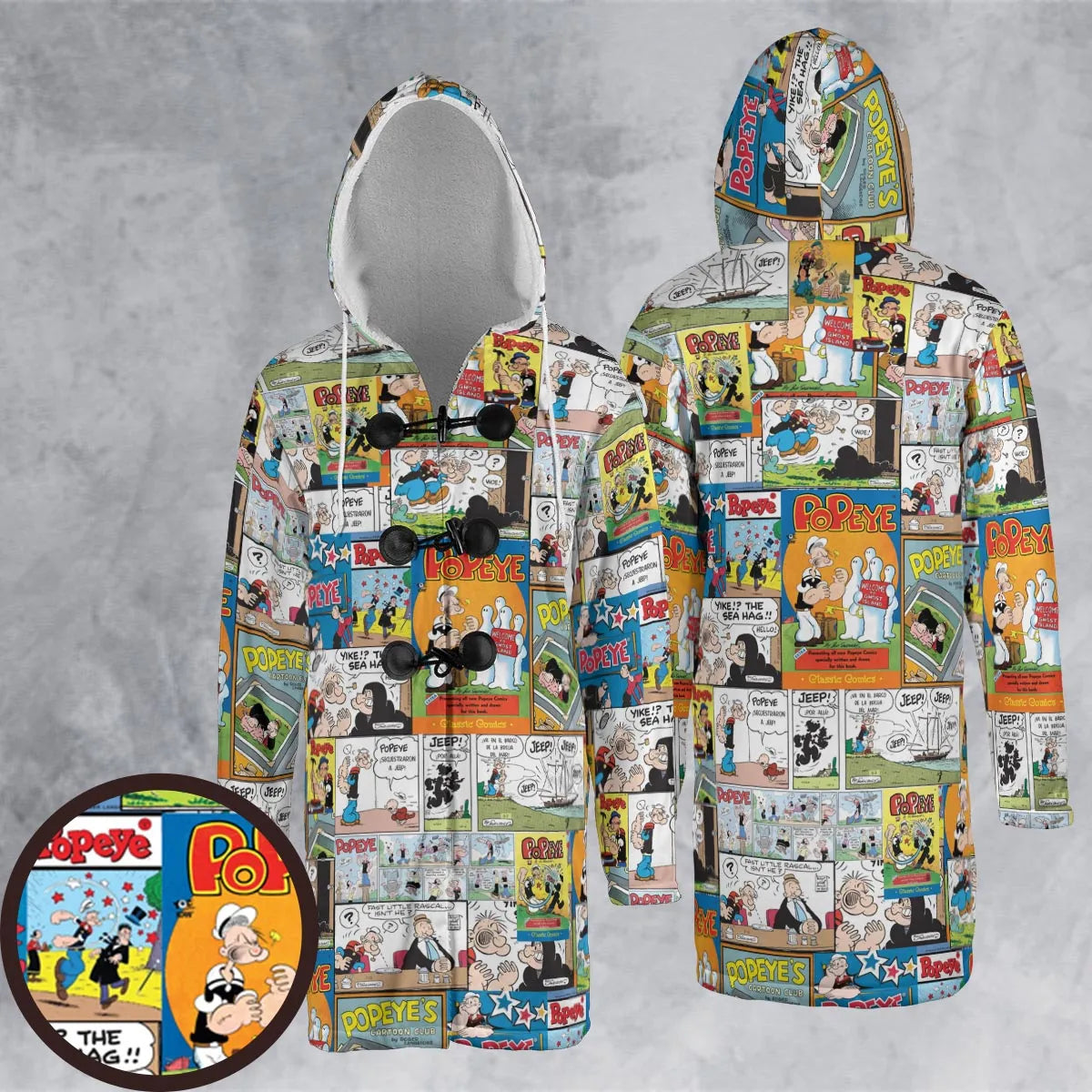 Hooded Cloak Coat - ENPUW8XQ