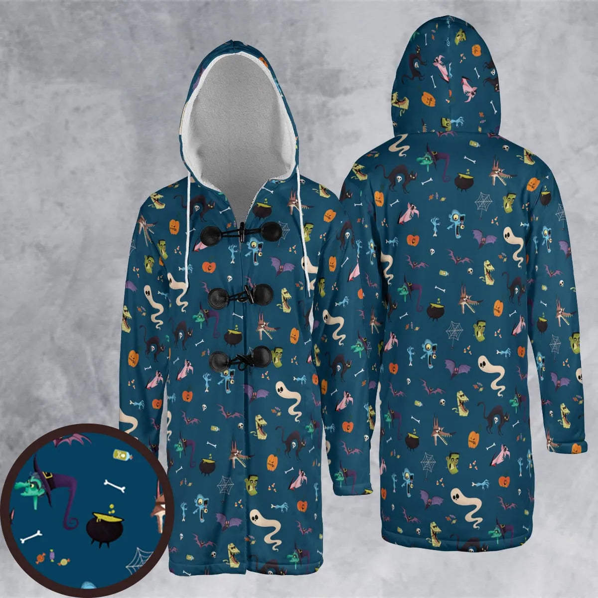 Hooded Cloak Coat - 1H1JCYK3